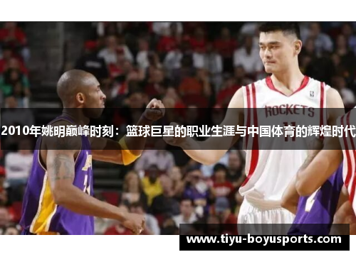 2010年姚明巅峰时刻：篮球巨星的职业生涯与中国体育的辉煌时代